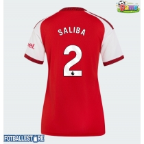 Arsenal William Saliba #2 Hjemmedrakt Dame 2026-27 Kortermet
